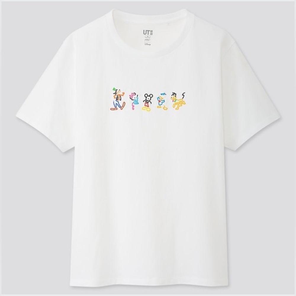 Uniqlo Mickey Art UT Yoon Hyup (Graphic T-shirt, Short Sleeve) L
